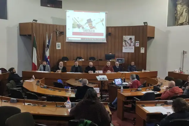 La presentazione della Sartiglia (foto Guarna)