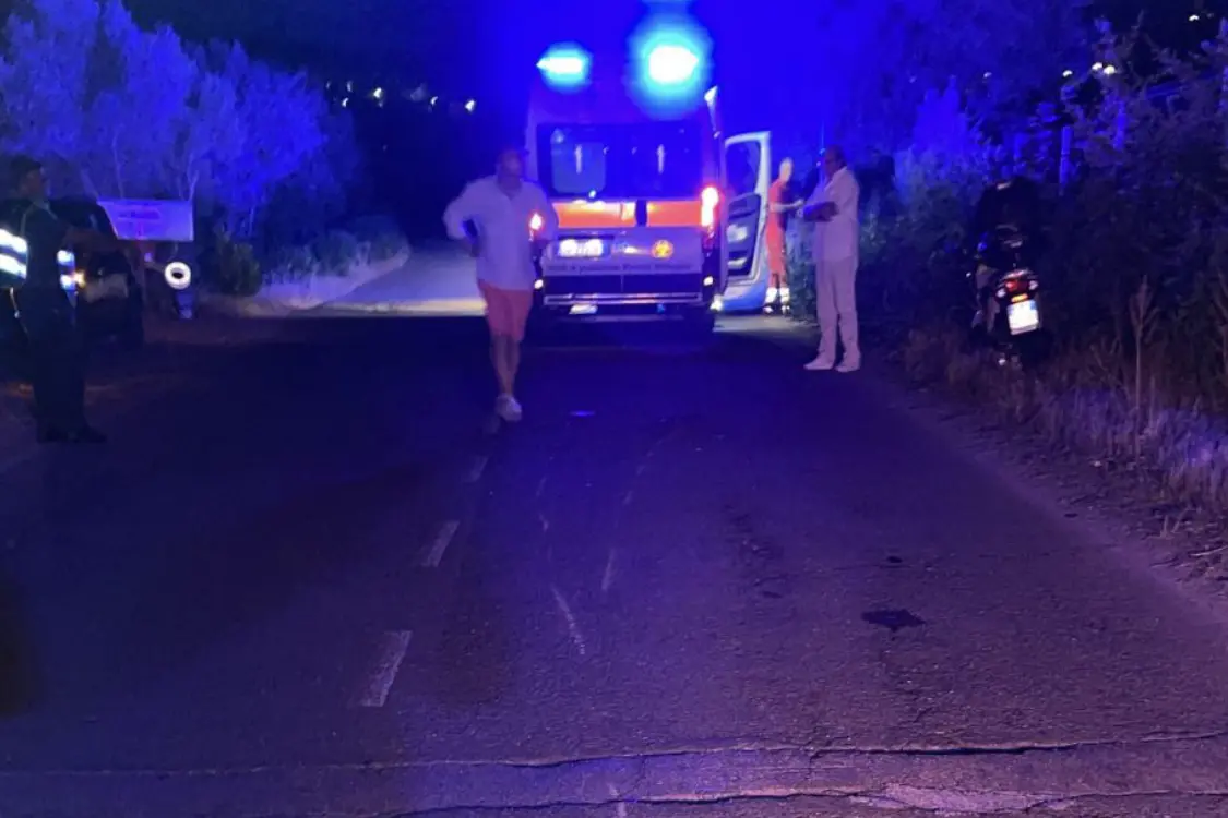 L'incidente in cui due mesi fa è morto un centauro (foto Murgana)