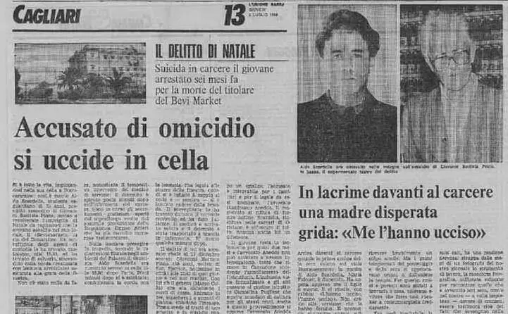 La notizia sulle pagine de &quot;L'Unione Sarda&quot;