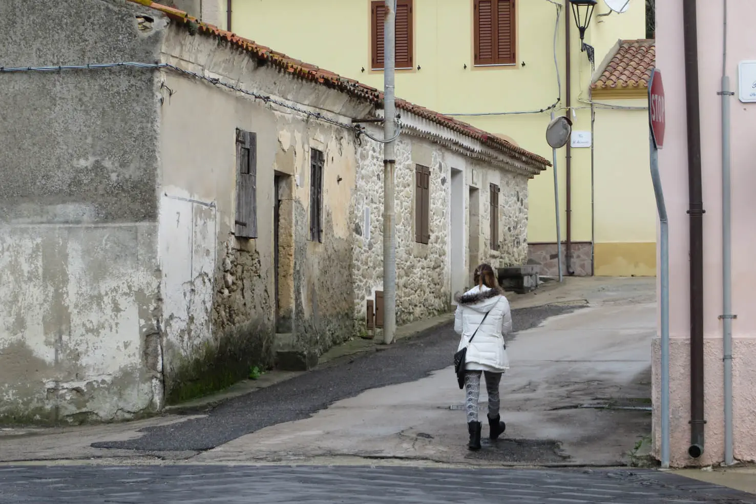paese in via di estinzione demografica - Semestene - foto Gloria Calvi 23.01.2014
