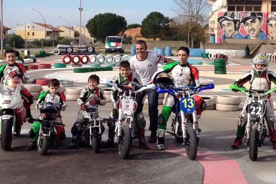 I giovanissimi piloti del Moto Club Lorenzo Motorbike Sardegna