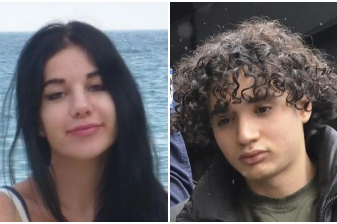 Auriane Laisne e Sohaib Teima (foto Ansa)