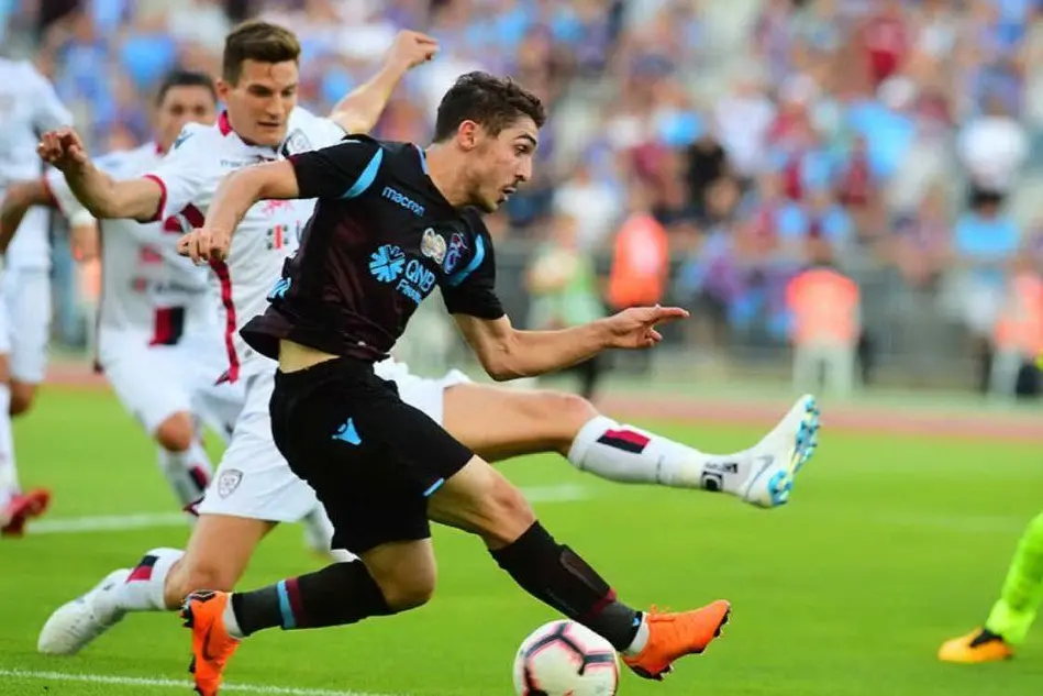 Andreolli in azione (Twitter Trabzonspor)