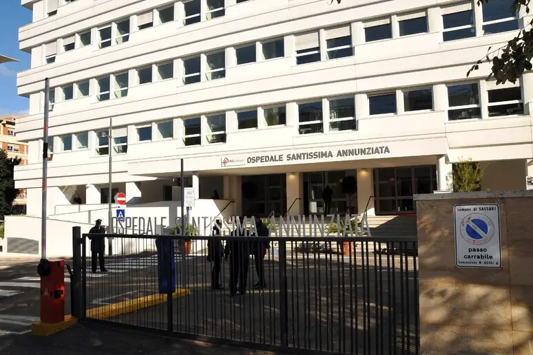 Ospedale Santissima Annunziata a Sassari (foto Ansa)