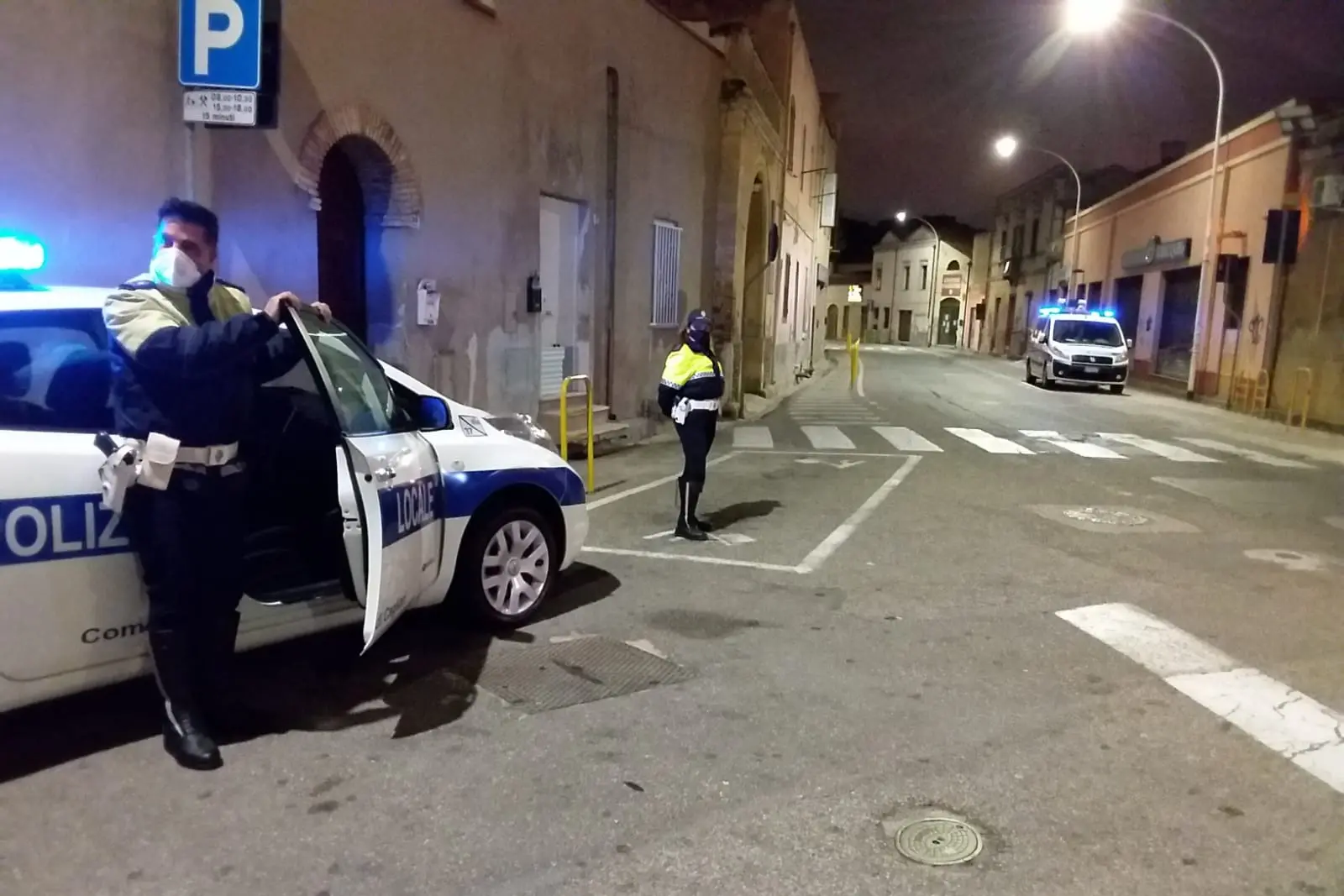 Polizia locale a Pirri