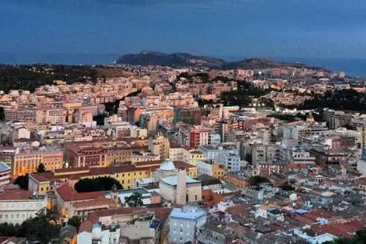 Una veduta della città di Cagliari