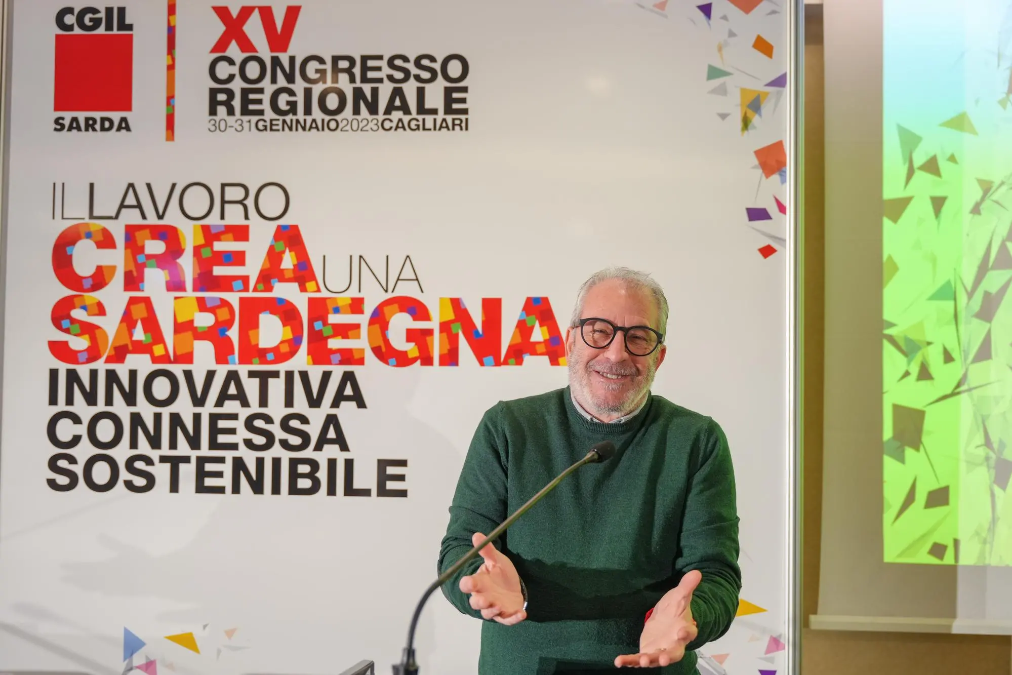 Фаусто Дуранте, новый секретарь Сардинского CGIL (предоставлено)