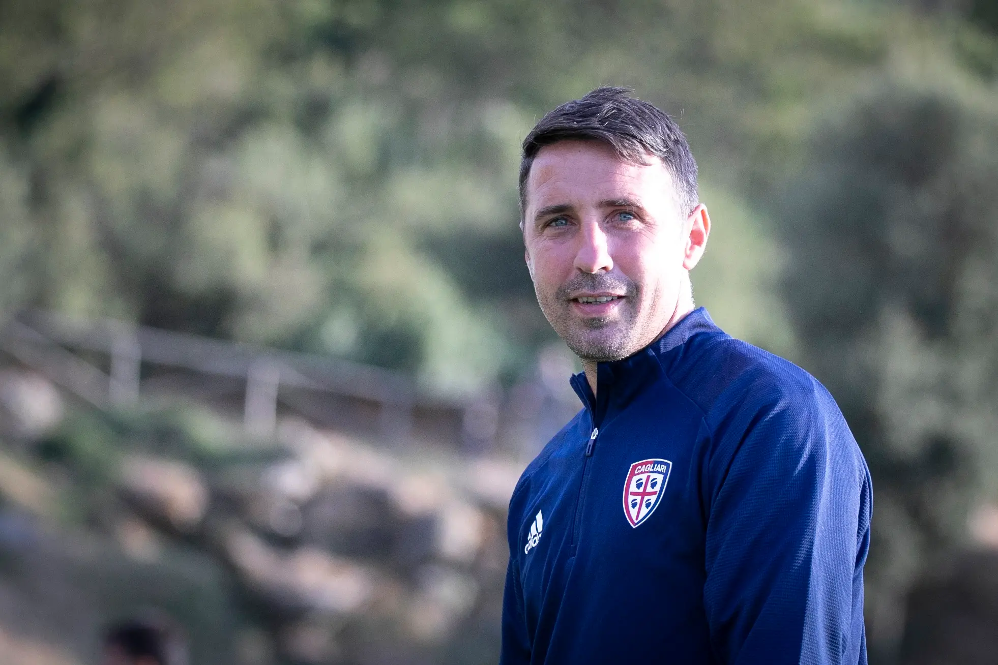 L’ex centrocampista Andrea Cossu (Foto Valerio Spano/ Archivio Unione Sarda)