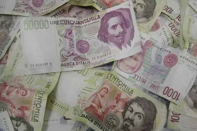 Banconote in lire