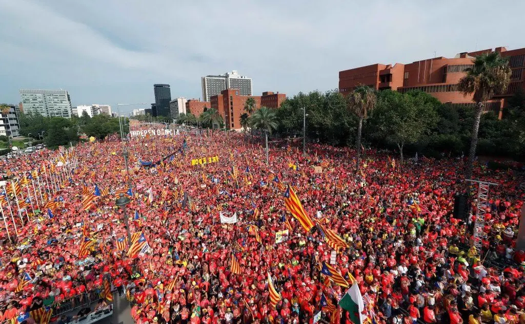 Festa nazionale in Catalogna: Barcellona in festa