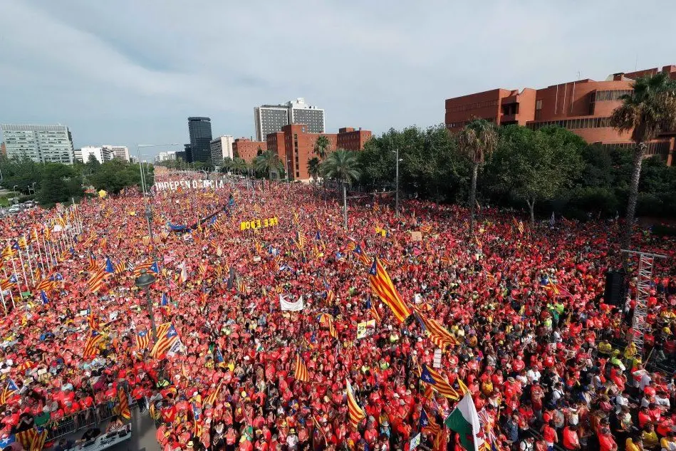 Festa nazionale in Catalogna: Barcellona in festa