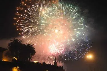 Fuochi d'artificio ad Alghero per il Capodanno