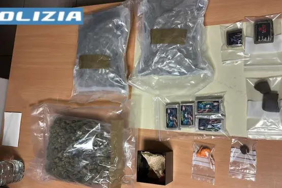 La droga sequestrata