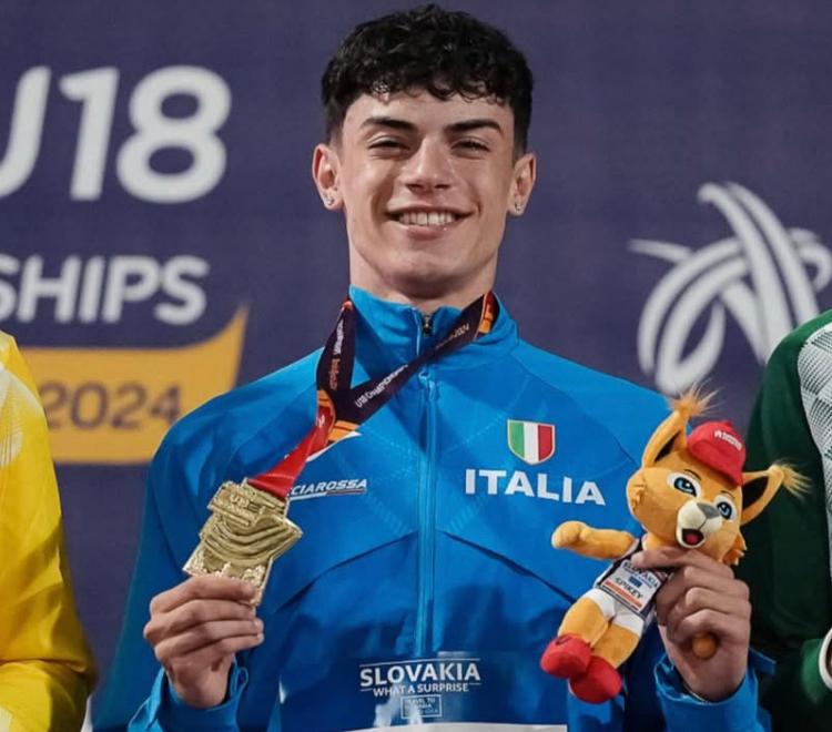 Il velocista Diego Nappi vola in Finlandia agli Europei U20