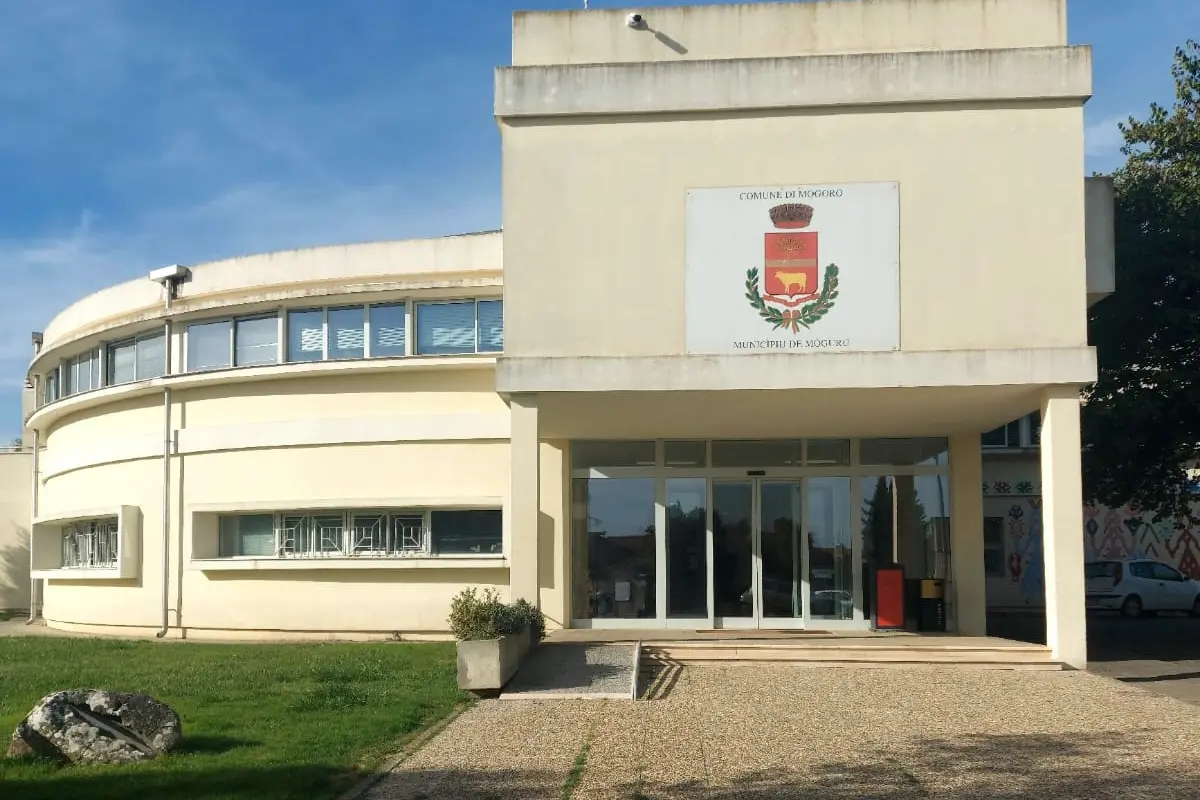 Il Comune di Mogoro (foto Pinna)