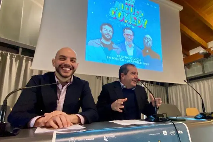 La presentazione della Alguer Comedy (foto Pala)