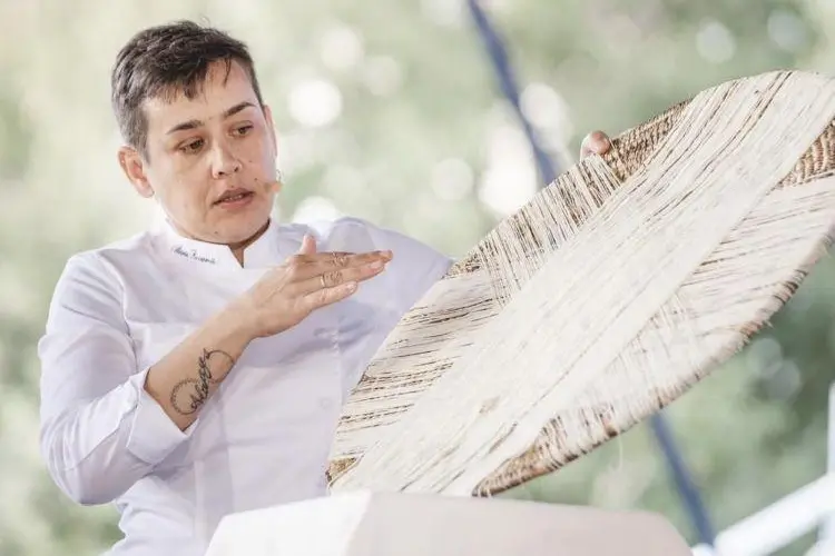 La chef Marina Ravarotto