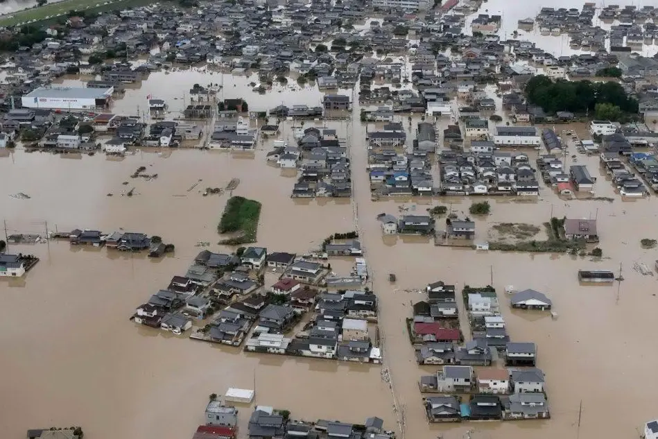 Pioggia record in Giappone: morti e devastazione
