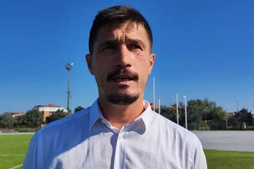 Fabio Pisacane, allenatore del Cagliari Primavera (foto Accardi)