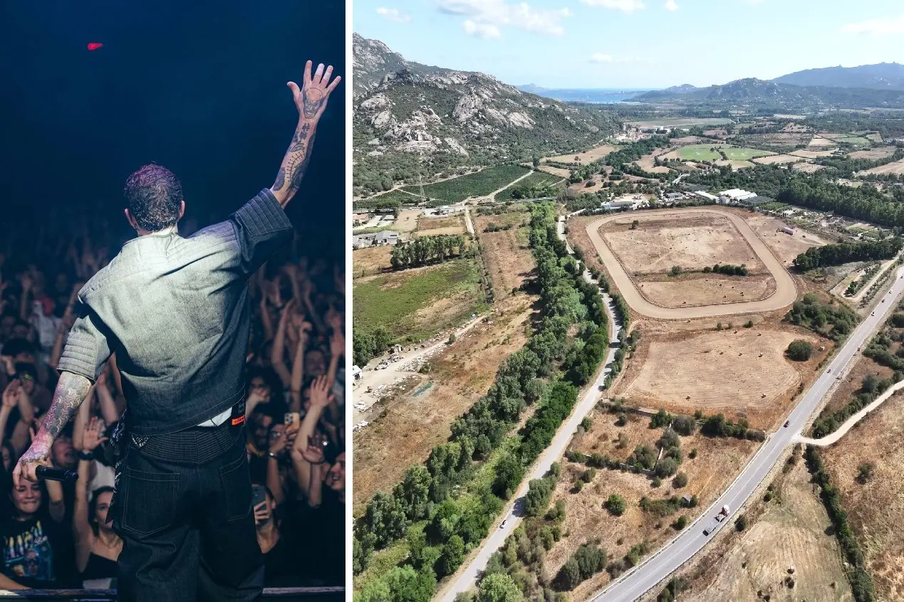 Salmo e, a destra, l'area del Lebonski Park