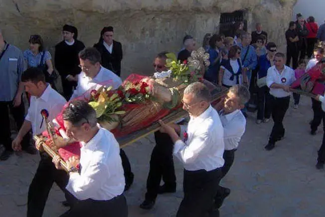 La processione dei martiri turritani