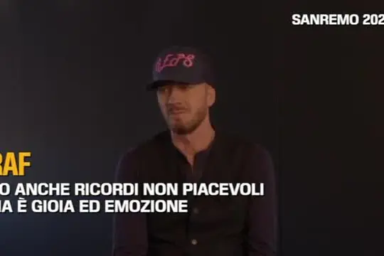 Sanremo, Raf: "Ho anche ricordi non proprio piacevoli, ma è gioia"