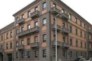Palazzo Doglio visto da via San Saturnino (Foto Ungari)