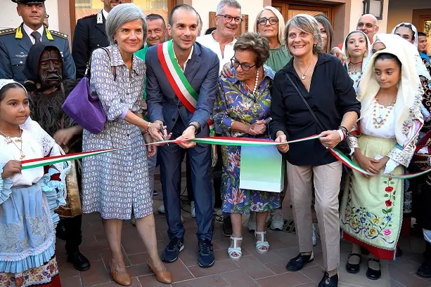 L'inaugurazione di Calici a Sennori (foto concessa)