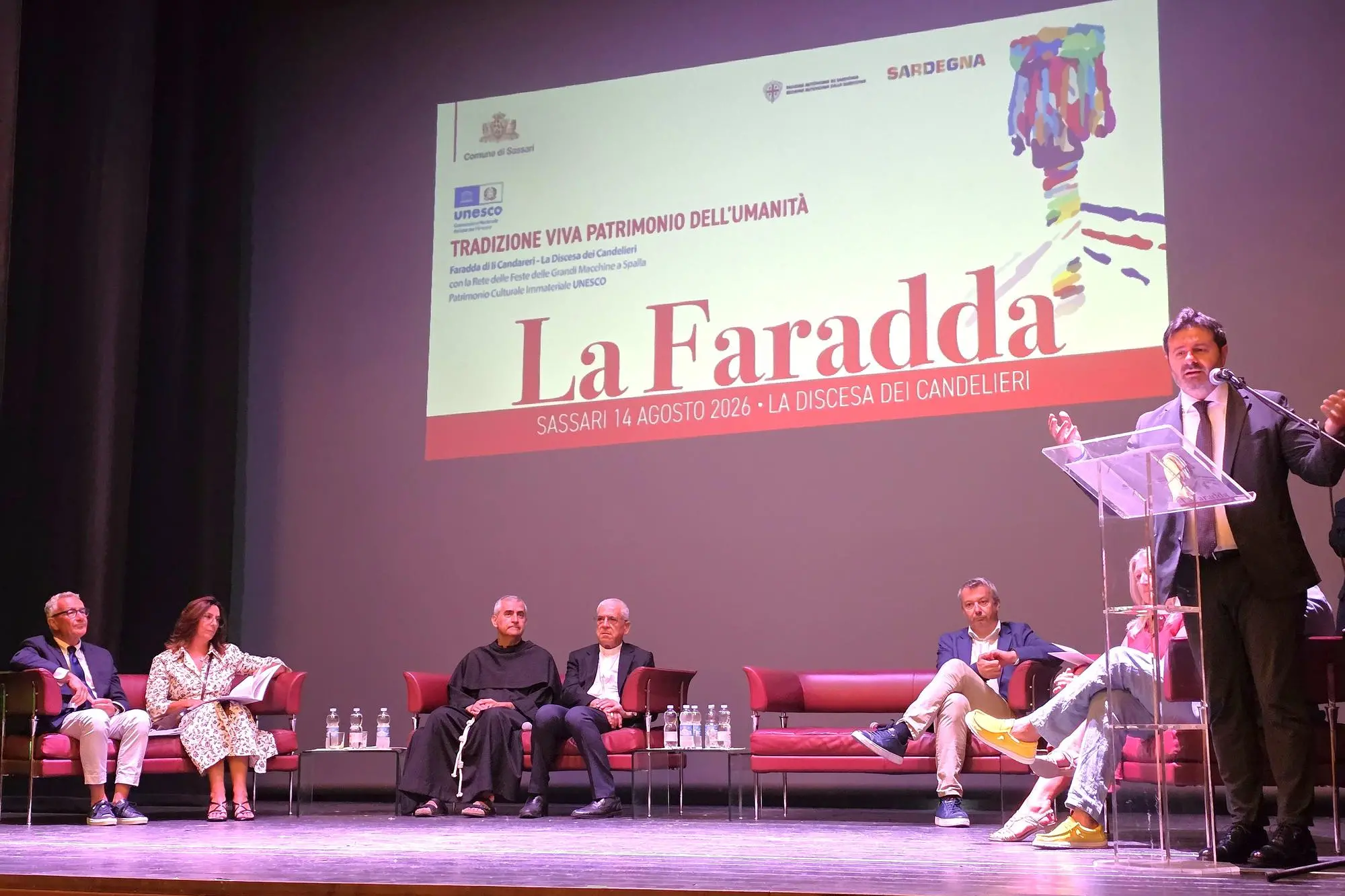 Conferenza stampa della Faradda 2026