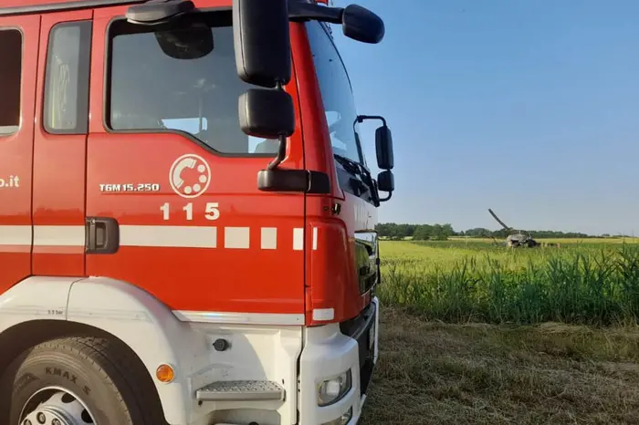 I Vigili del fuoco (Ansa)