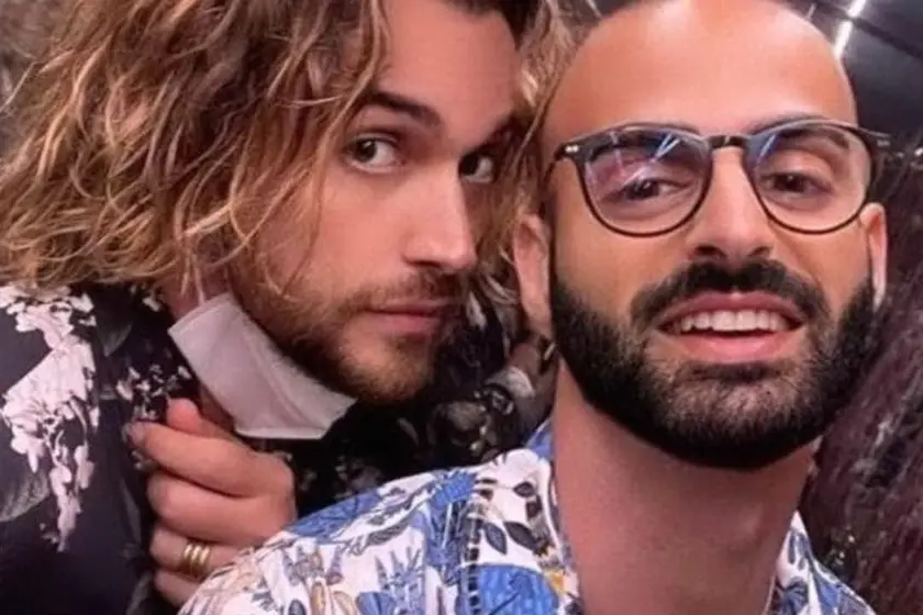 Valerio Scanu e Luca Calcara (foto Instagram)