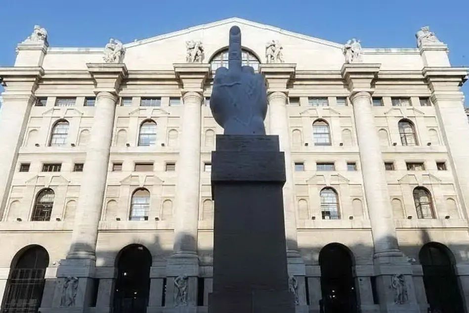 Piazza Affari (archivio L'Unione Sarda)