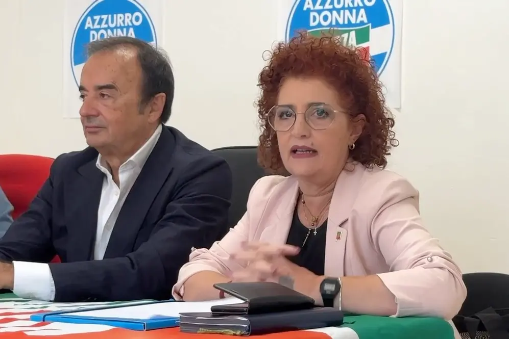 Marco Tedde e Giovanna Caria di Forza Italia Alghero