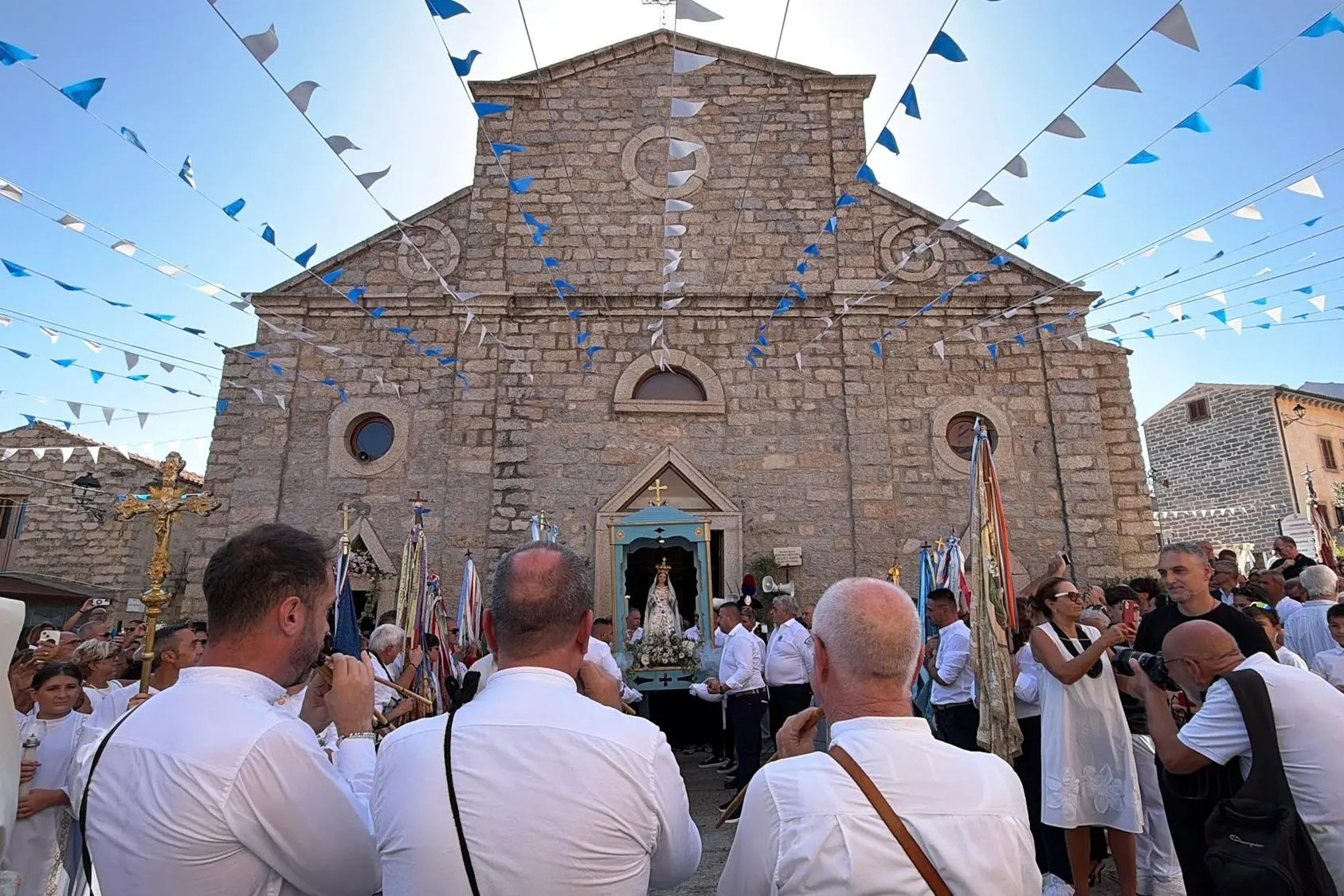 Festa Manna di Gaddura, la Basilica (foto Ufficio stampa)