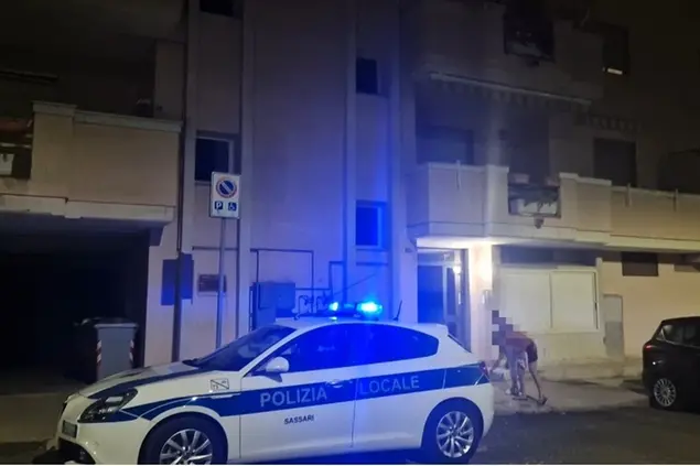 Drammatico incidente a Sassari (foto Floris)