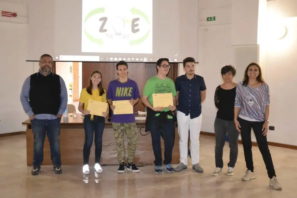 Gli studenti premiati