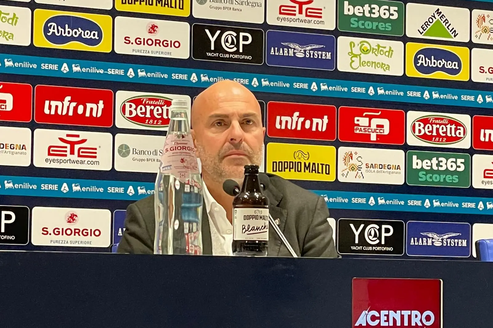 Tommaso Giulini, presidente del Cagliari (foto Spignesi)