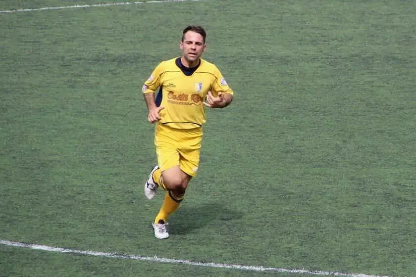 Mirko Onano, centrocampista del Villasimius (L'Unione Sarda)