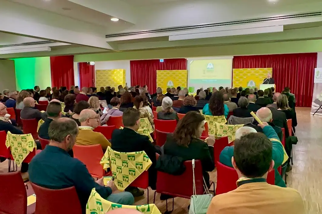 Il convegno (foto concessa da Coldiretti)