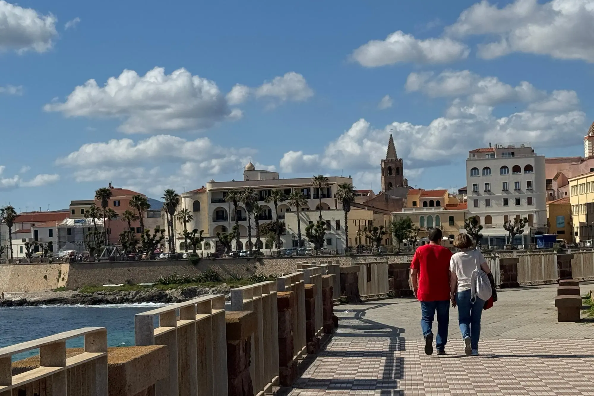 Una veduta di Alghero