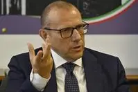 Il questore di Oristano, Aldo Fusco (foto Chergia)