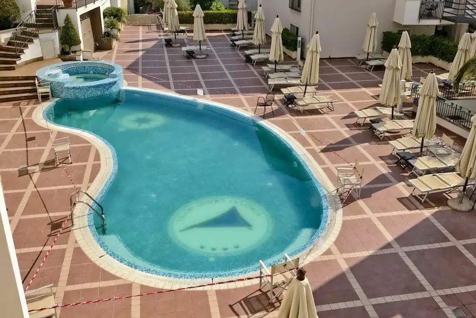 La piscina in cui è avvenuta la tragedia