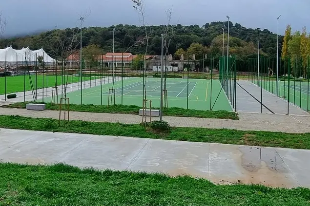 Uno degli impianti sportivi che sarà ospitato a Rinaggiu (foto concessa)