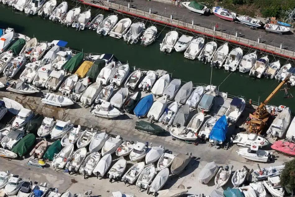 Il porto turistico di Ostia (Ansa)