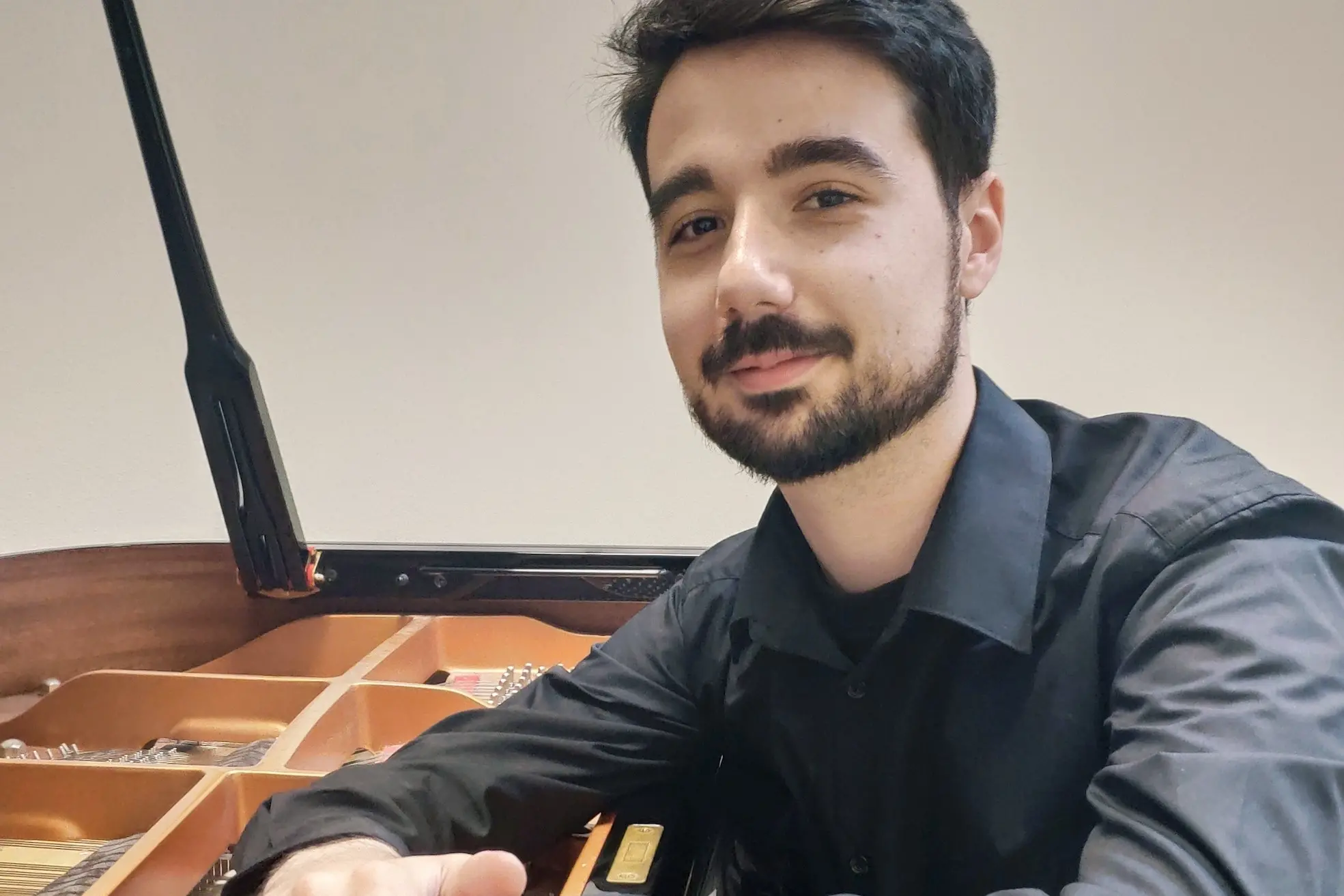 Il pianista Alessandro Obino