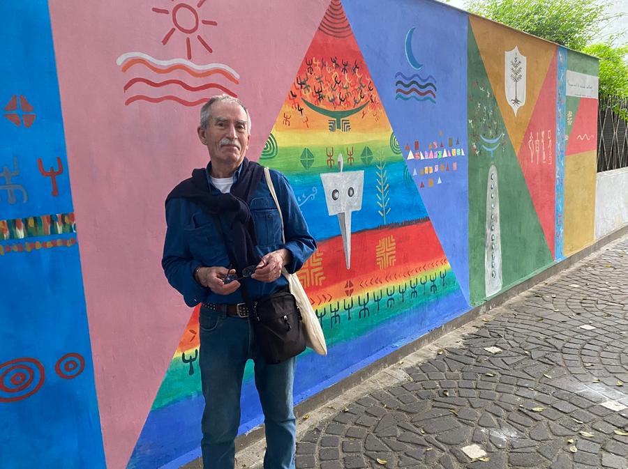 Un’opera di Ferdinando Medda rilancia la tradizione dei murales