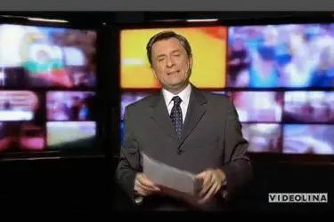 EMILIO FEDE INTERPRETATO DA DEMO MURA