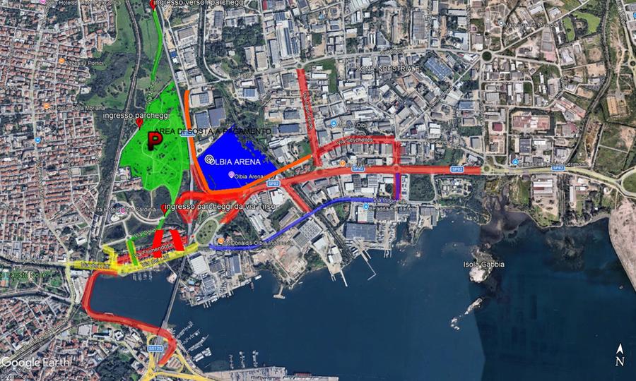 Olbia pronta ad accogliere Vasco Rossi: parcheggi, strade ch