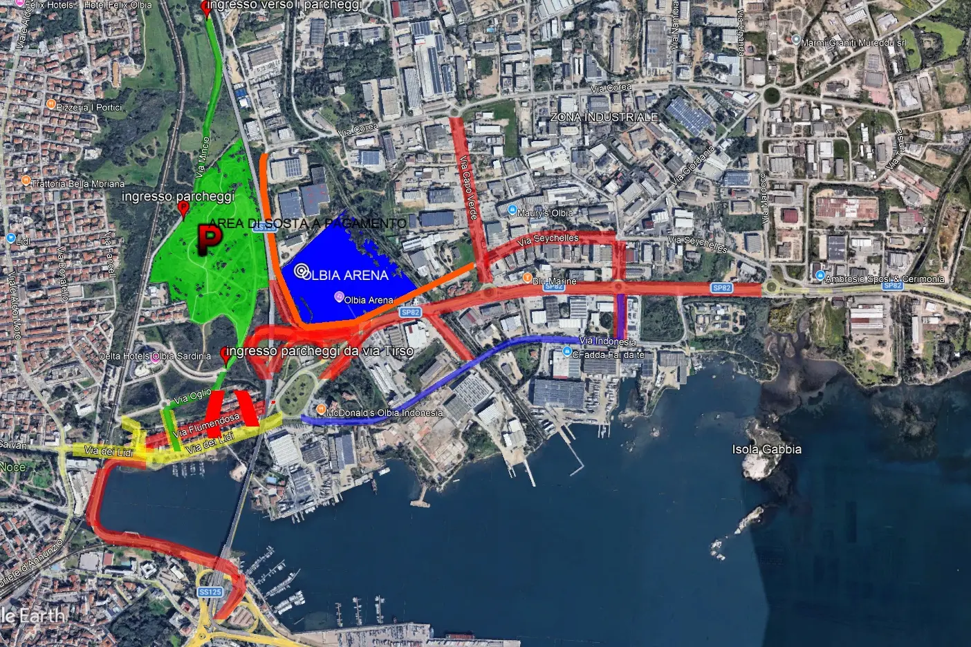 Mappa viabilità
