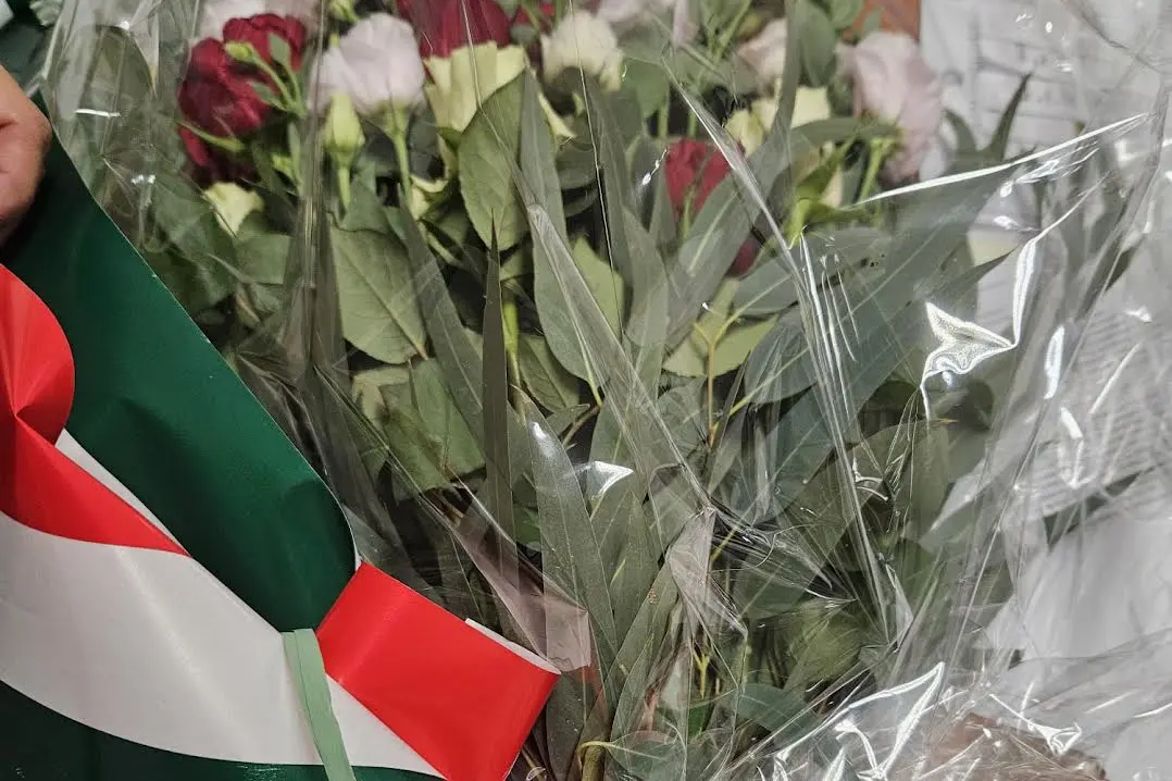 Il mazzo di fiori (foto concessa)